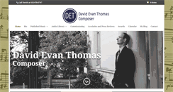 Desktop Screenshot of davidevanthomas.com